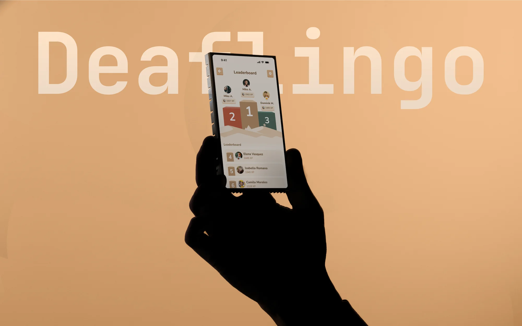 Deaflingo, mobile app by Fackt