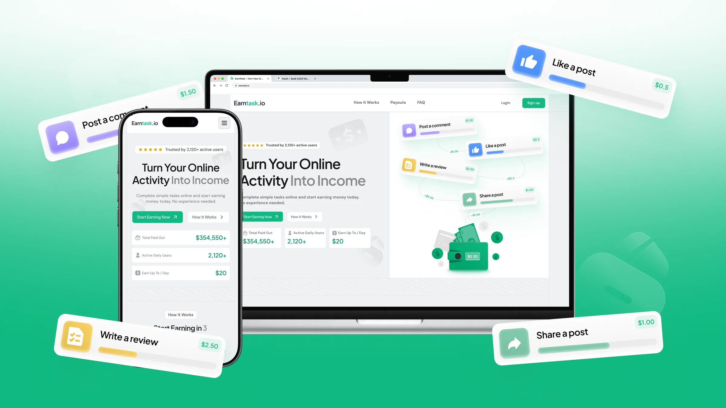 Desktop and mobile