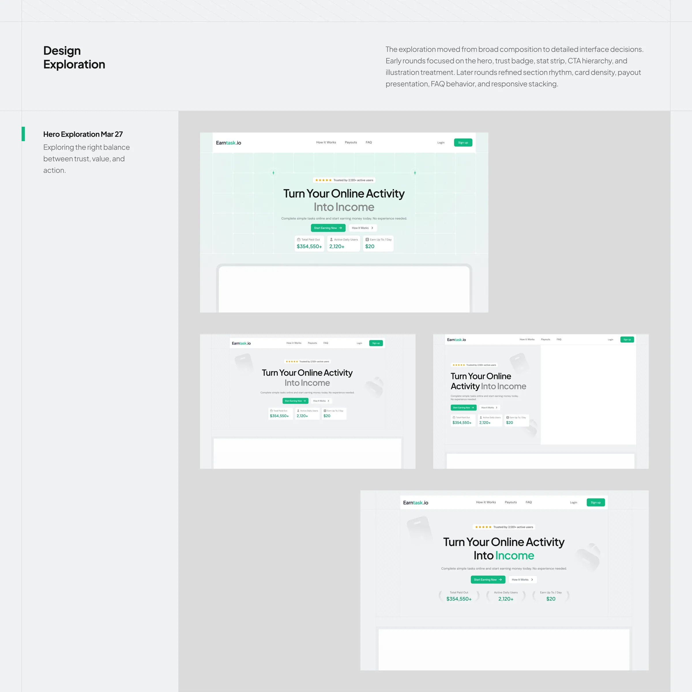 Design exploration