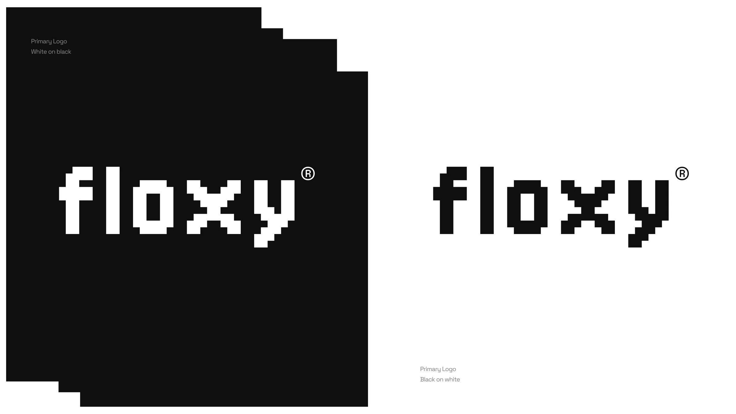 Floxy, brand identity by Fackt