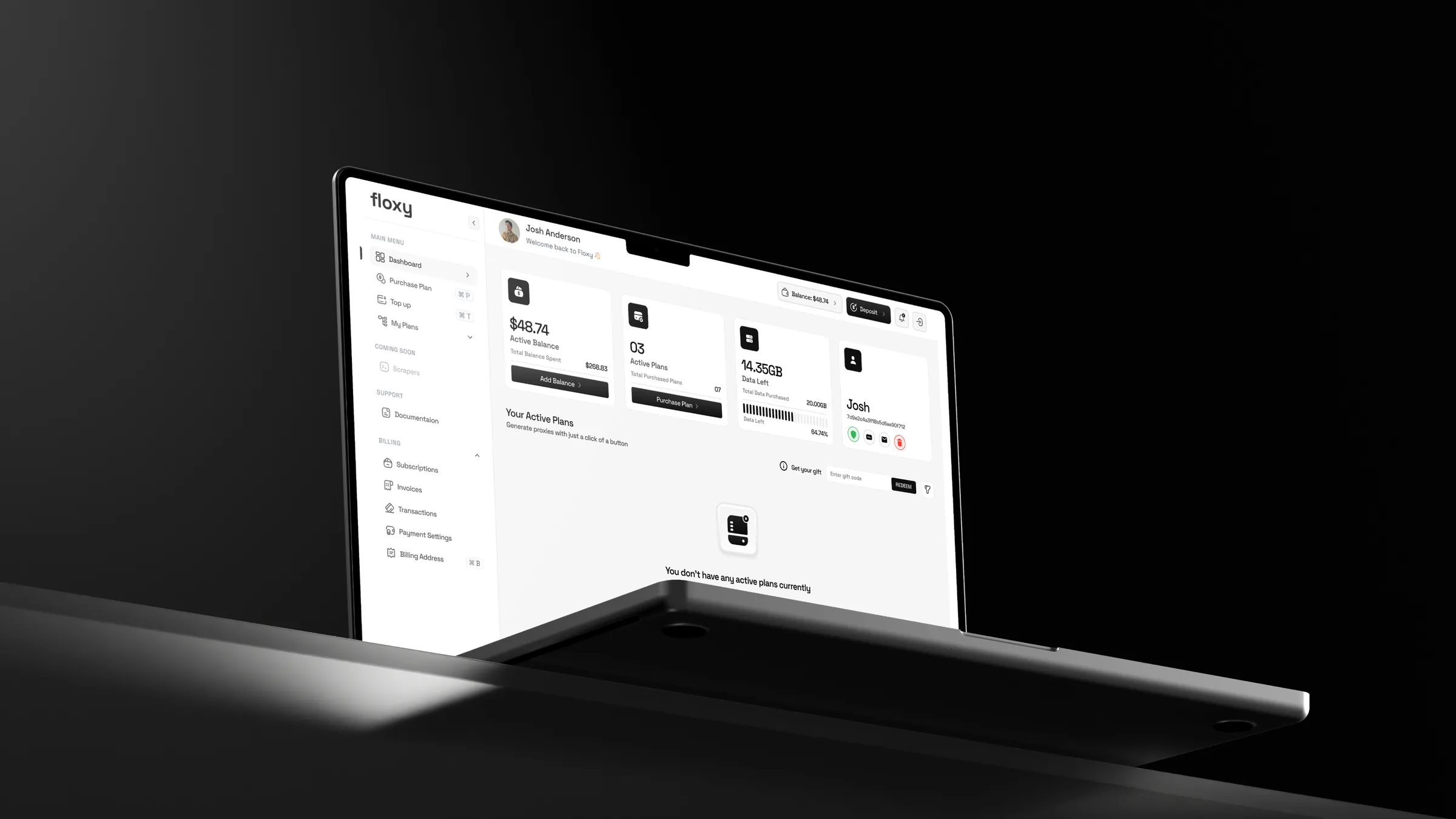 Floxy on desktop