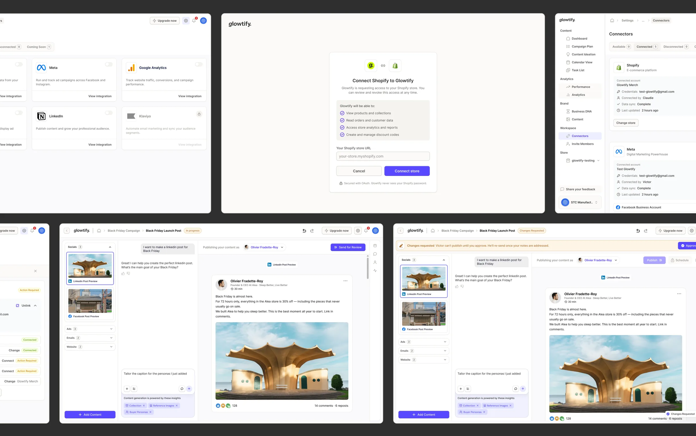 More screens