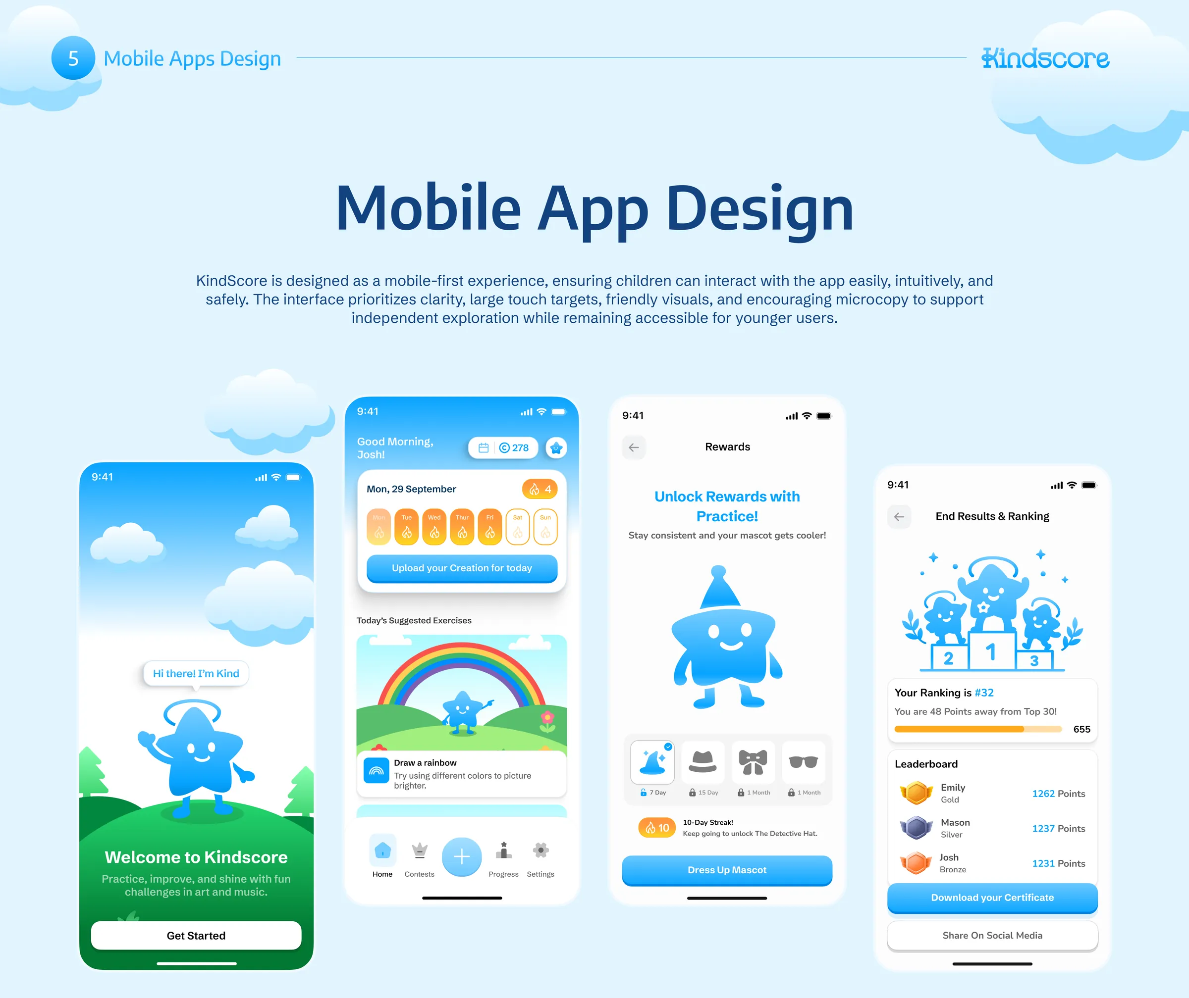 Mobile app design