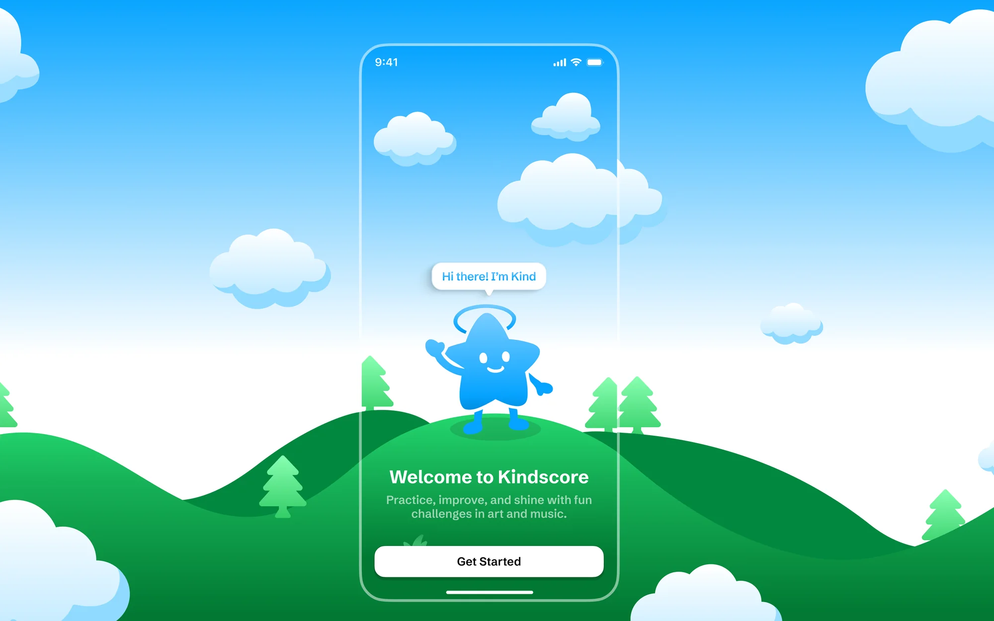 KindScore, mobile app and branding by Fackt