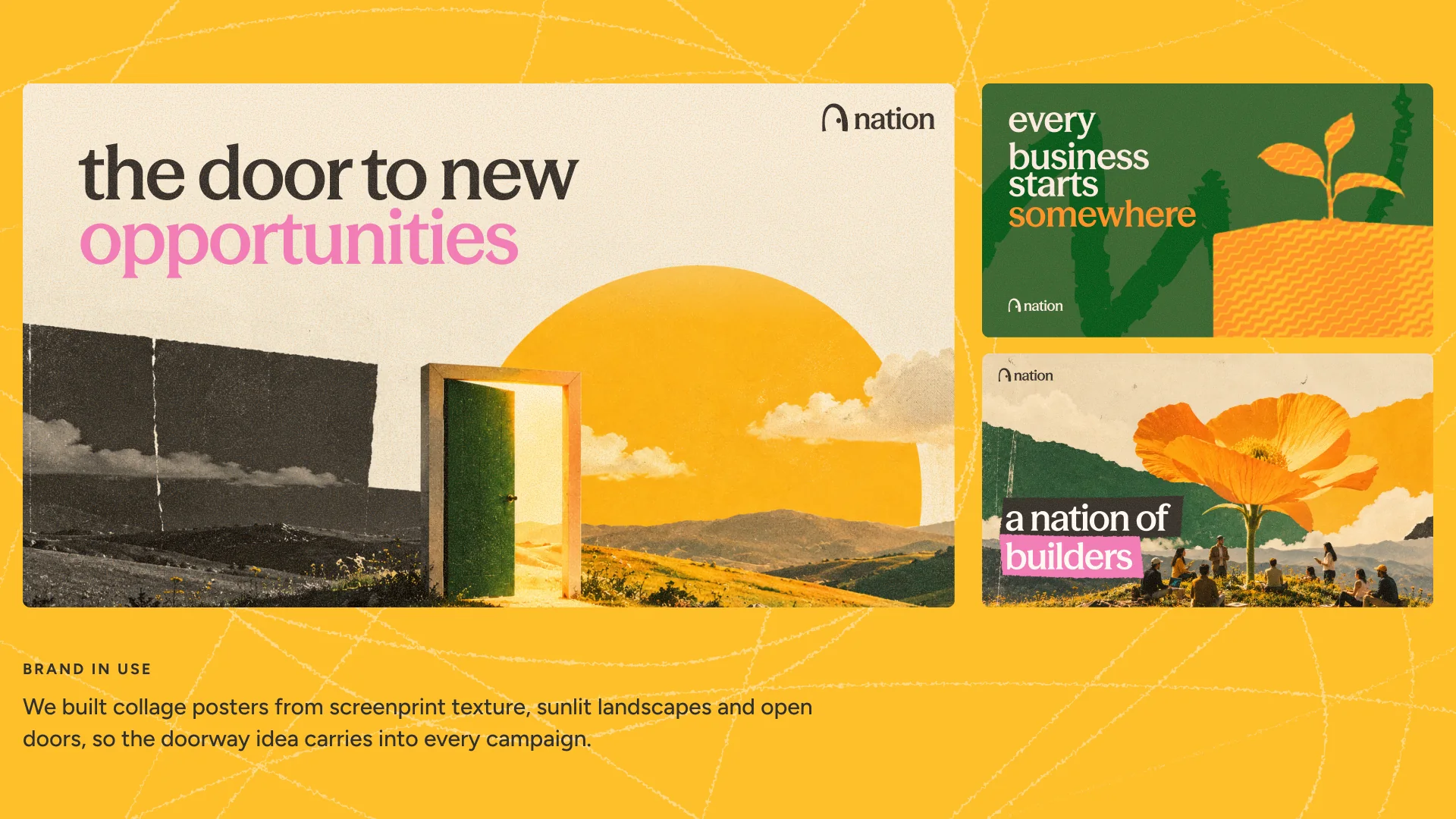 Campaign visuals