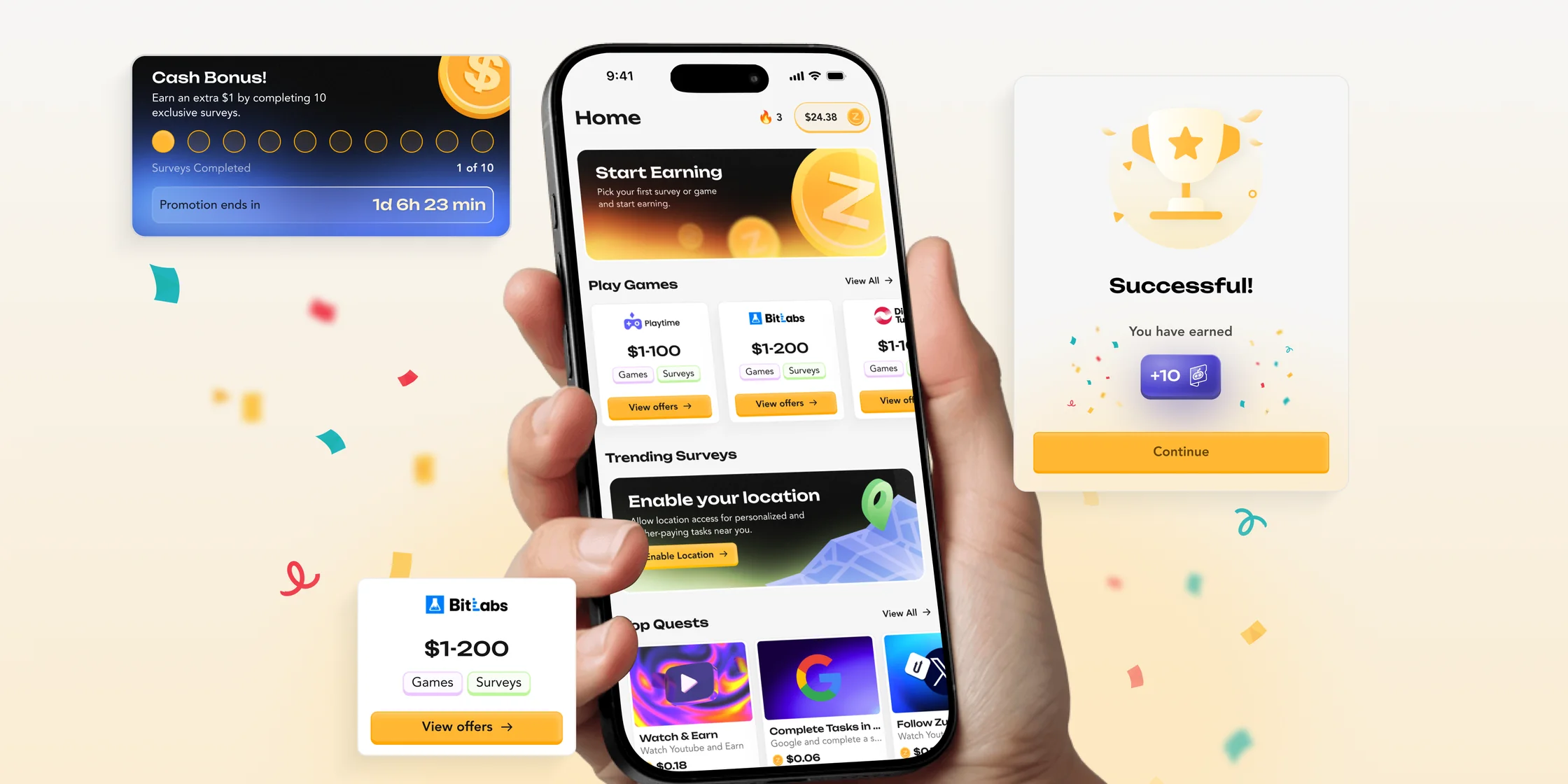 Zums, mobile app by Fackt