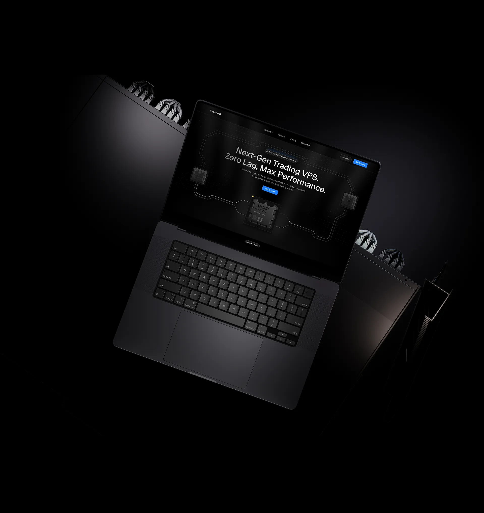Next-gen trading VPS. Zero lag, max performance.